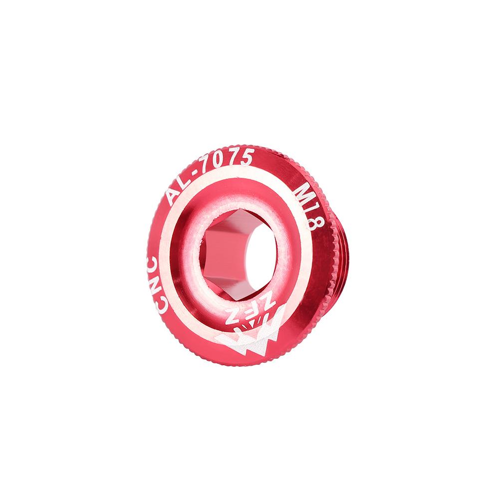 CNC Bicycle Parts Aluminum Alloy Axis Screw Crank Arm Fixing Bolt Crank Cover Crank Bolt Cover Cap Bike Bottom Bracket Bolt