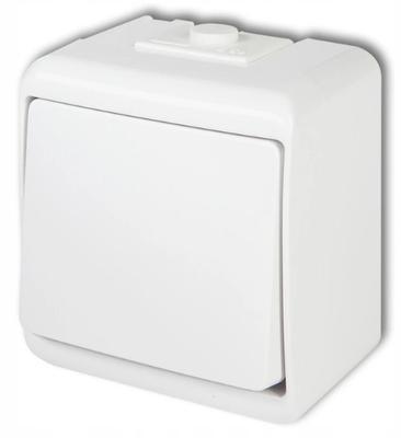 Single Surface-Mounted Switch Ip44 Whe-1 Karlik
