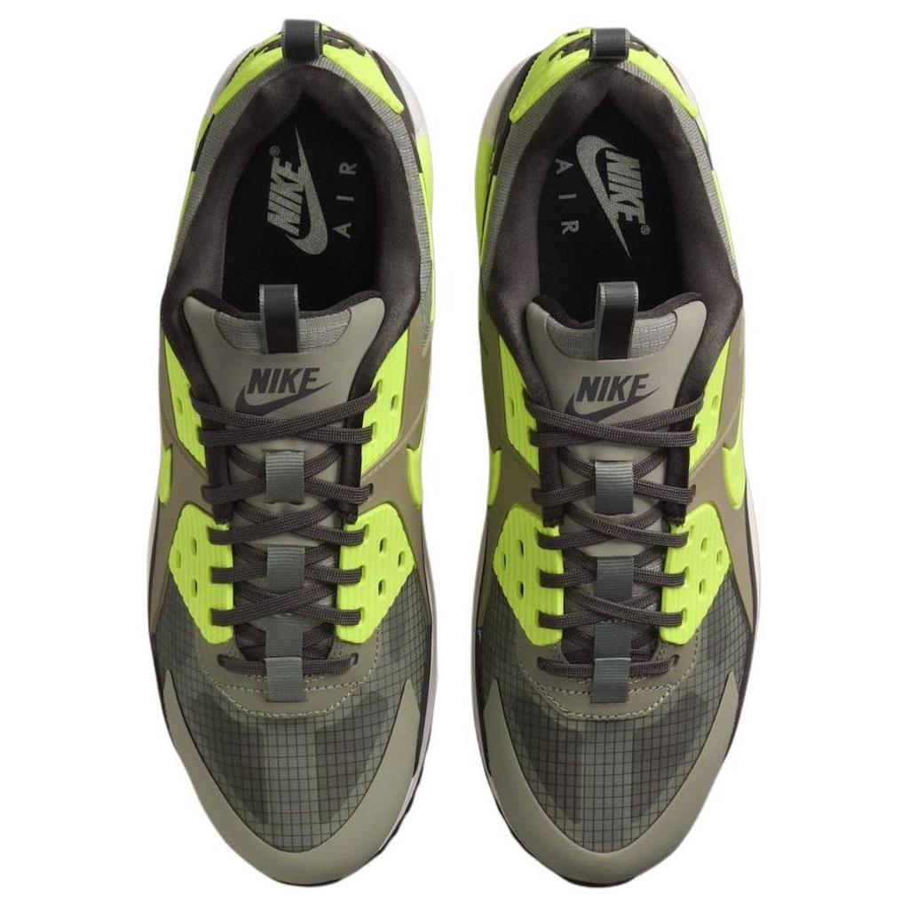 Nike Sneakers Uomo Air Max 90 Drift Light Army Volt Verde Cargo-Khaki Cave-Stone FB2877-301