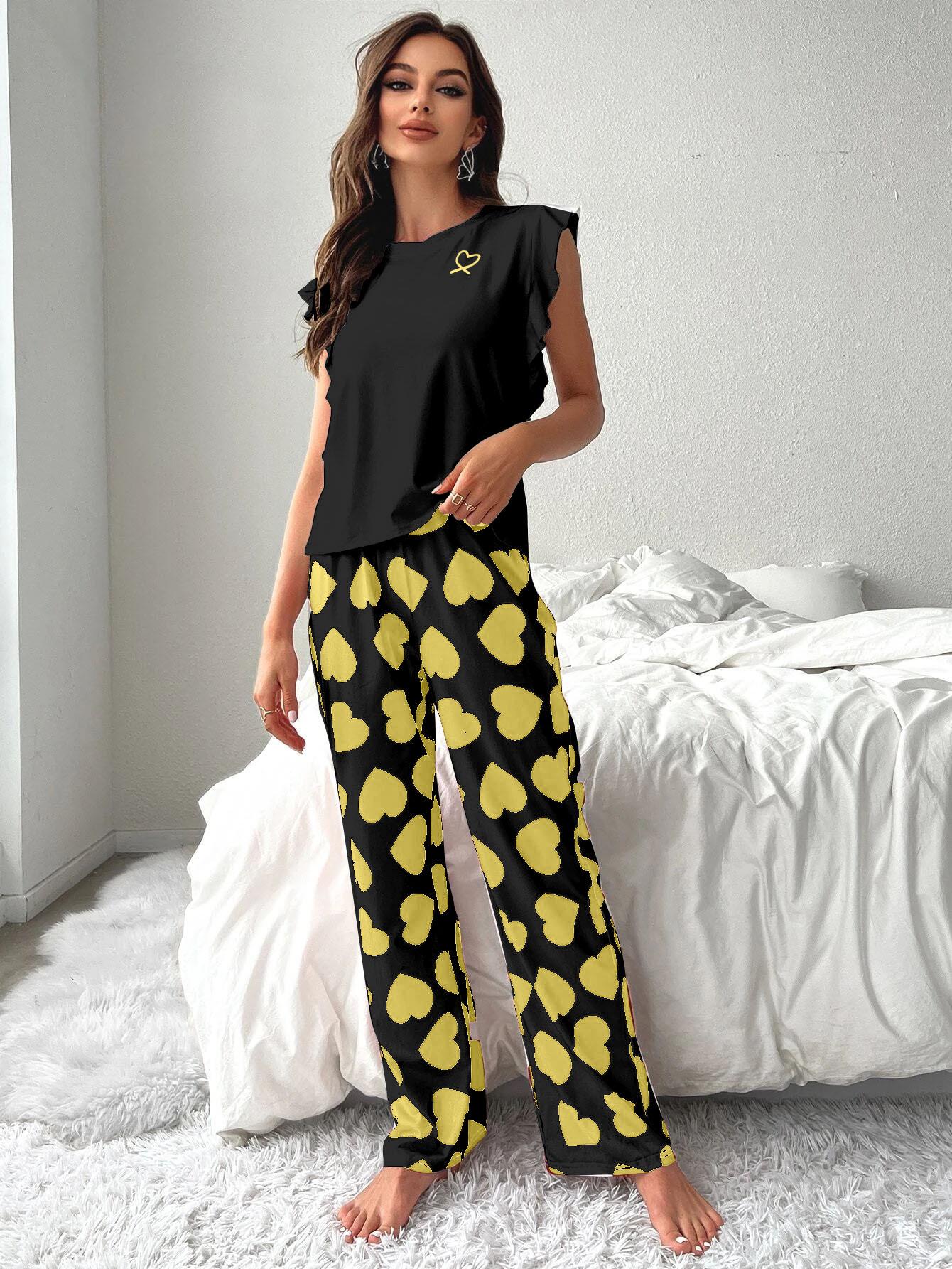 

«Трансграничный летний комплект из футболки и брюк в европейском и американском стиле» Extra Large