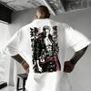 One Piece Anime Luffy Zoro Bedrucktes T-Shirt Herren Kinder Jungen Harajuku Kurzarm Lässige Sommer Oberteile