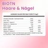 Biotin for Hair Biotin Complex with Keratin, Selenium, Zinc, Copper, Bamboo, Vitamins