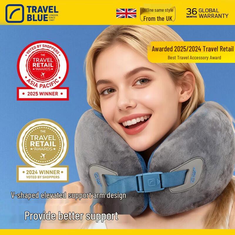 Travel Blue Infinite Neck Pillow