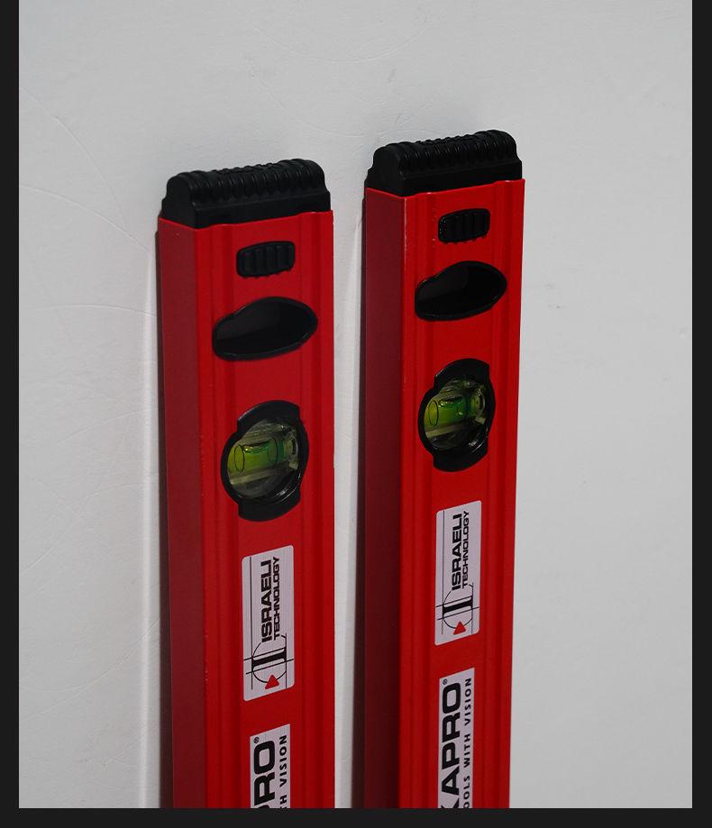 High-Precision Anti-Fall Mini Magnetic Aluminum Spirit Level