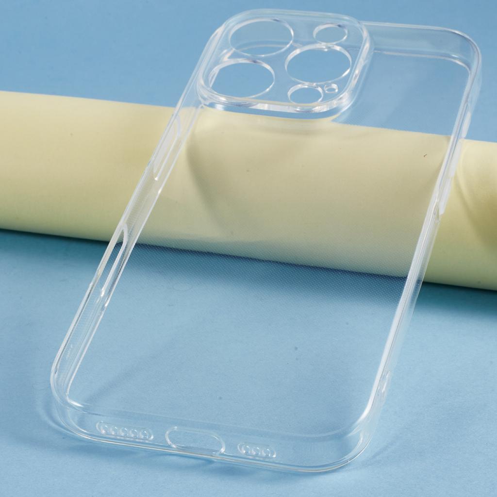 UNITHIN For iPhone 16 Pro Case Ultra Thin 0.7mm Clear TPU Anti Drop Phone Cover Precise Cutouts