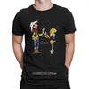 Lucky Luke And Undertaker Long Unique TShirt Lucky Luke Casual T Shirt Summer T-shirt For Adult