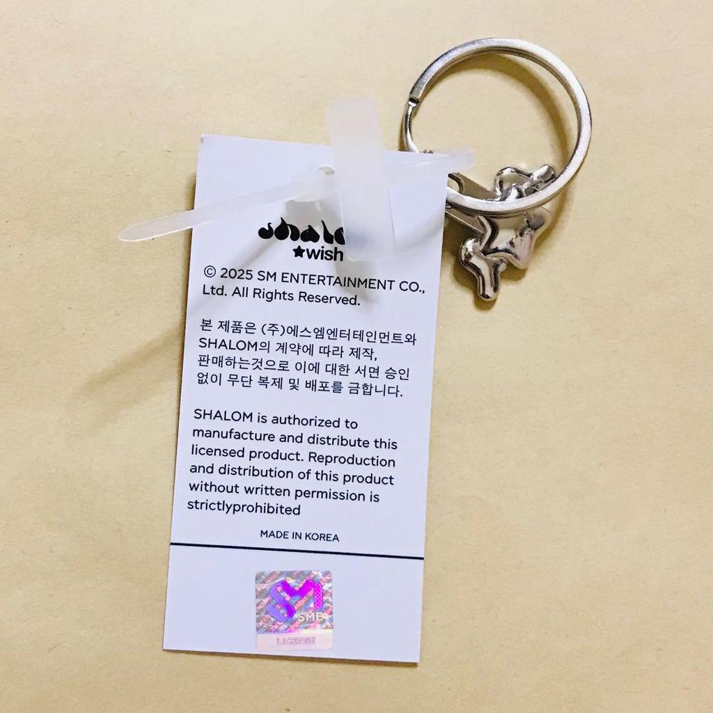 [USED] NCTWISH × SHALOM WICHU Keyring Keychain