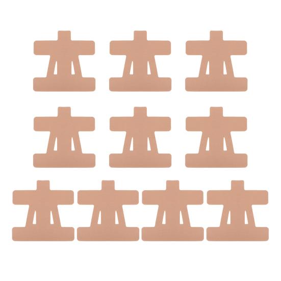 

5/10 шт. предварительно нарезанная кинезиологическая лента для облегчения боли в плече, дышащая, водонепроницаемая, эластичная спортивная лента для поддержки и стабилизации плеча 10pcs светло-коричневого