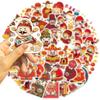 50 Cartoon God of Wealth Coming Graffiti Stickers Guitar Notebook Suitcase DIY Waterproof Stickers