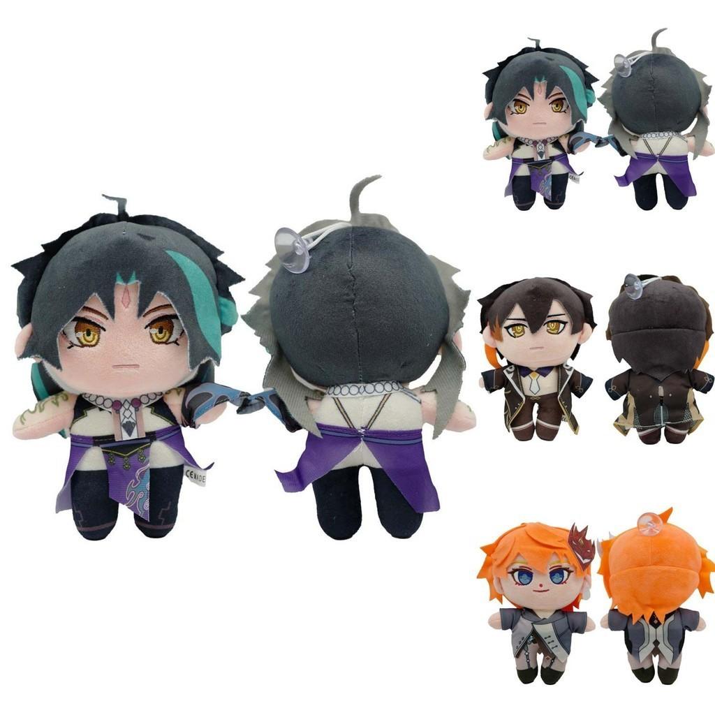 Adorable Genshin Impact Ganyu Klee Zhongli Hutao Plush Doll Stuffed Toy Children Gift