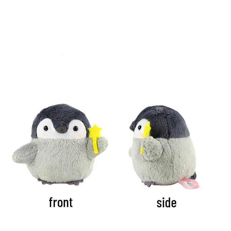 Genuine Plush Penguin Keychain - Japanese Style Cute Backpack Accessory & Positive Energy Bag Charm