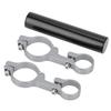 Aluminium Alloy Cycling   Odometer Extension Mount Bike Computer Extra Holder (Black)