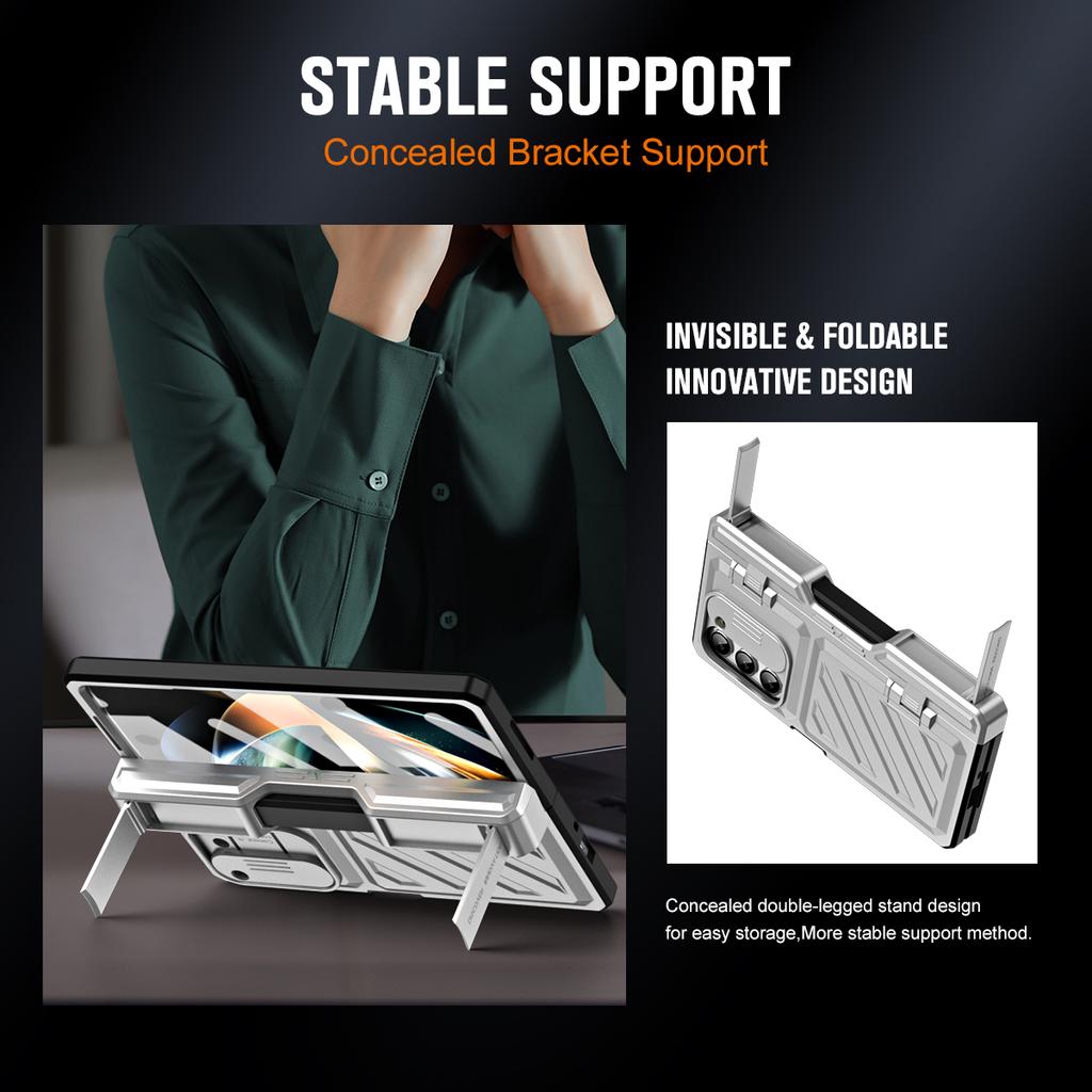 Strong Tempered Glass Film Full Body Case for Samsung Galaxy Z Fold 5 Fold5 Fold4 Fold 4 5G Zfold5 Mobile Phone S Pen Covers
