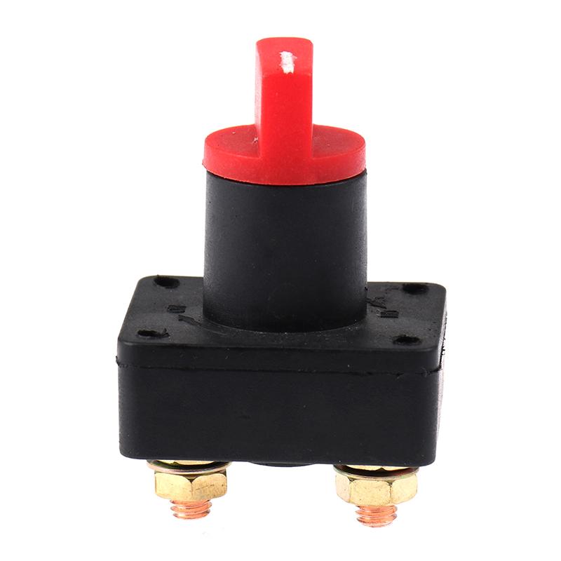 12V Car Master Battery Isolator Disconnect Rotary Cut Off Power Kill Switch On/Off Battery Disconnect Kill Selector Switch 100A
