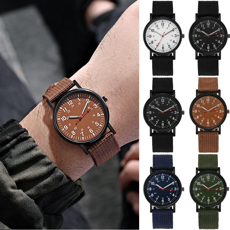 Men's Waterproof Luminous Running Alarm Clock Watch