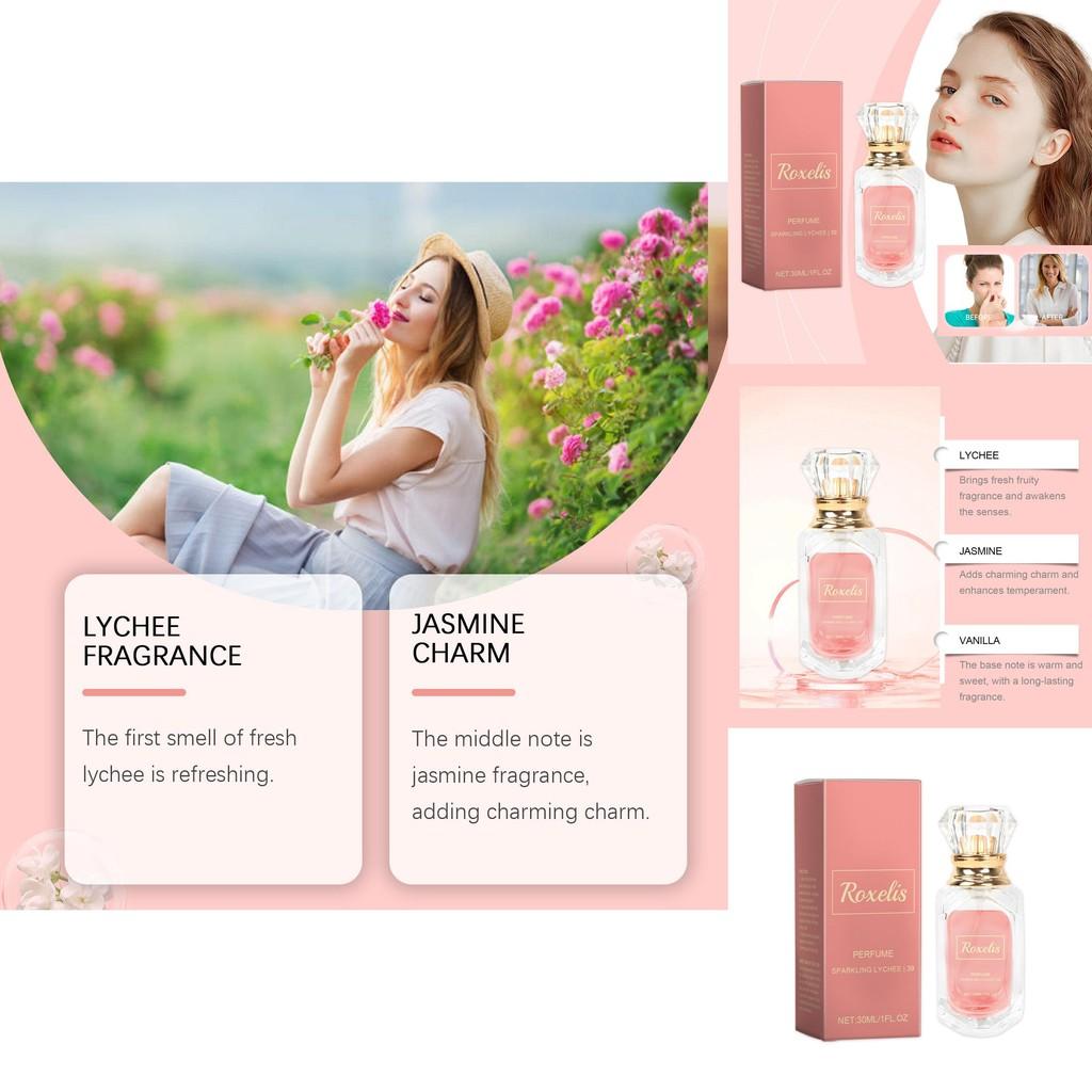 Crystal Crown Perfume With Elegant Fresh Lychee Scent For Refreshing Body Care