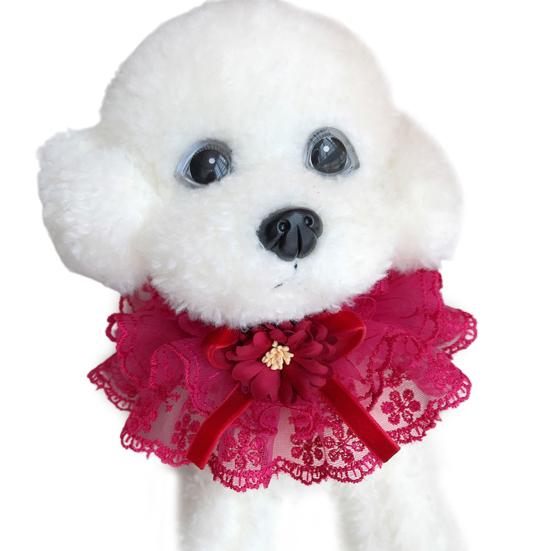 

Нагрудник для домашних животных со слюной. Привлекательный износостойкий полиэстер среднего размера для собак и кошек. Декоративный шейный платок со слюной для XS вино красного