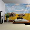 Elephant Mandala Tapestry Wall Hanging Abstract Psychedelic Witchcraft Bohemian Hippie Tapiz Living Room Home Decoration