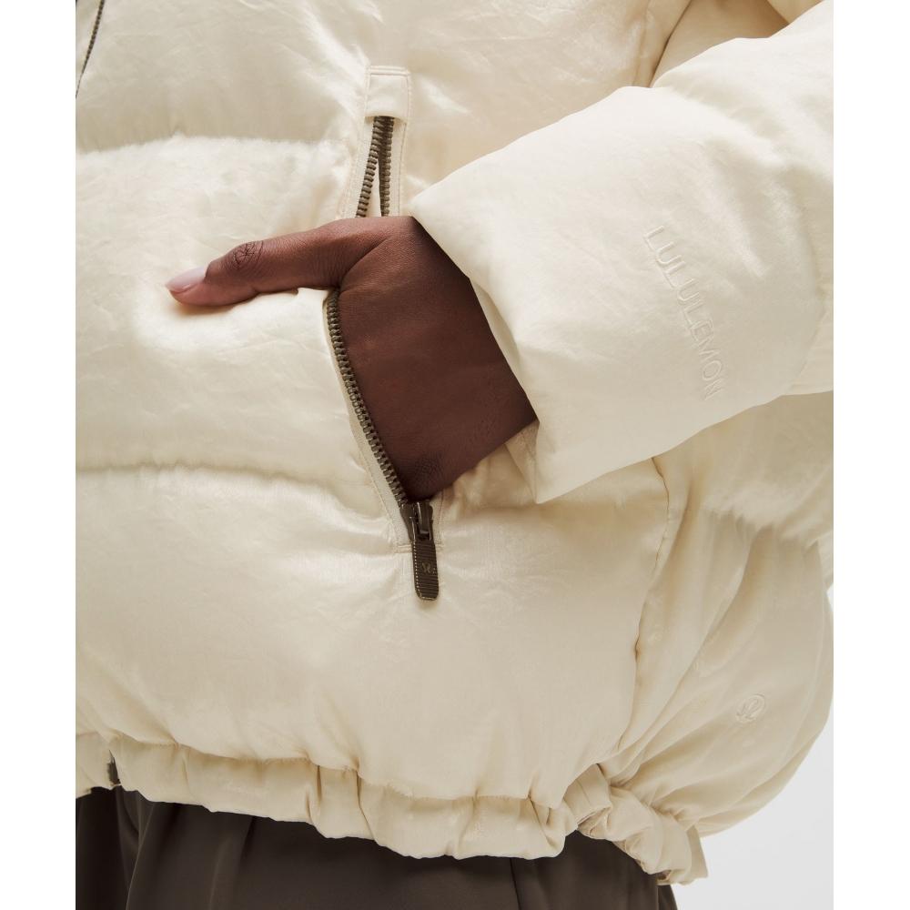 Lululemon Wunder Puff 600 Down Fill Jacket  Shine Light Ivory