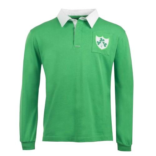 KooGa Unisex Adult Heavy Cotton Long-Sleeved Rugby Shirt