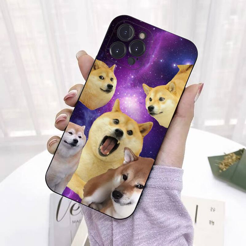 Cheems Doge Phone Case for iPhone 11 12 13 Mini Pro Max 8 7 6 6S Plus X 5 SE 2020 XR XS Funda Case