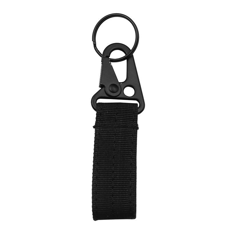 Tactical Backpack Key Hanger with D-ring Carabiner & Eagle Beak Buckle