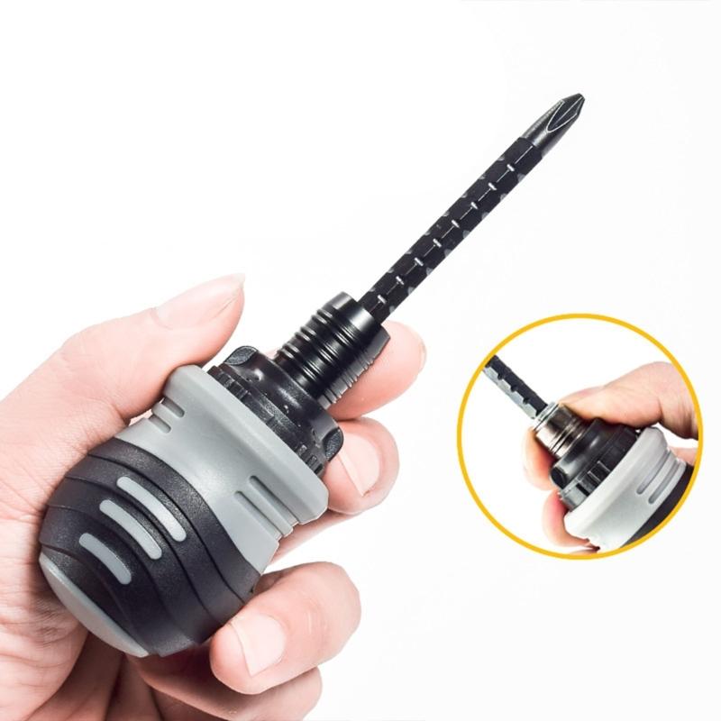 13 in 1 Household Multifunctional Strong Magnetic Screwdriver Bit Set Opening Repair Ratchet nsulated Improvement