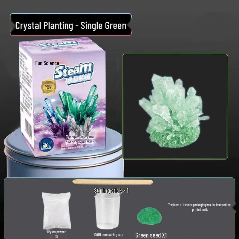 Kids  Handmade Science Experiment Kit: Crystal Growing Tree