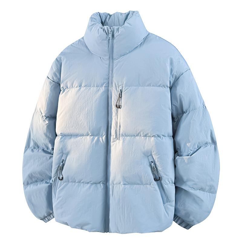 % down new national standard white duck down down jacket for men and women in winter new loose casual thickened stand-up collar jacket