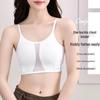 Criss-Cross Strap Binder Bra: Minimizes Big Bust, Anti-Shake, Side Buckle, Stylish T-Wrap Design for Students and Sports.