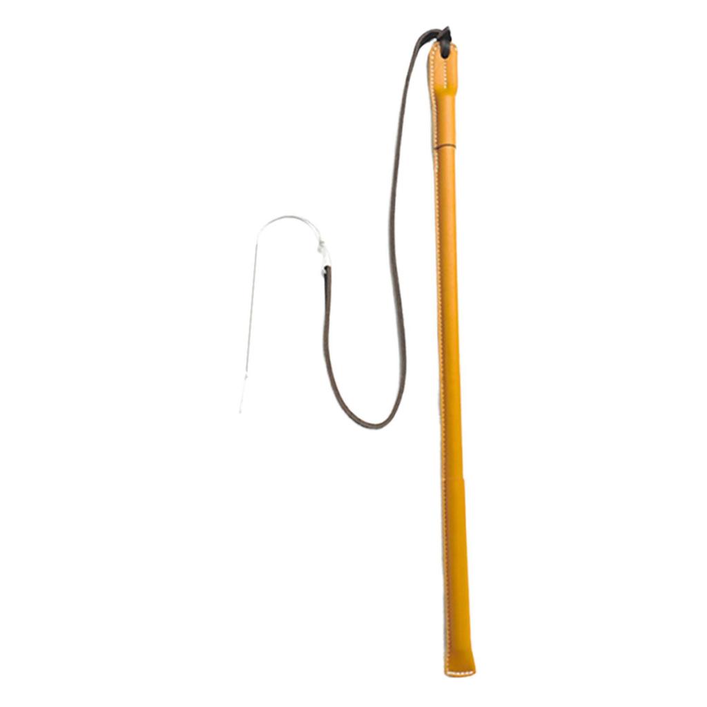 Ergonomic Handle Dog Training Whip PU Leather Obedience Wand for Effective Puppy Behavior Training