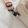 Japanse Style Kawaii Shoulder Canvas Bag Girls Student Small Mutipockets Transparent Crossbody Bags Women New