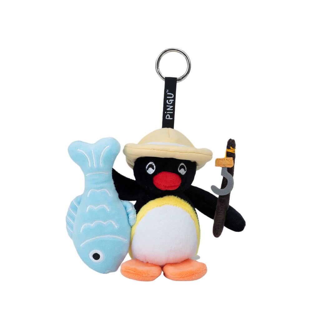Originální přívěsek panenky Pingu - Roztomilý plyšový přívěsek Pinga na batoh