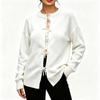 Women's Loose Fit Long Sleeve Color Knit Cardigan with Tie Waist for Casual Wear