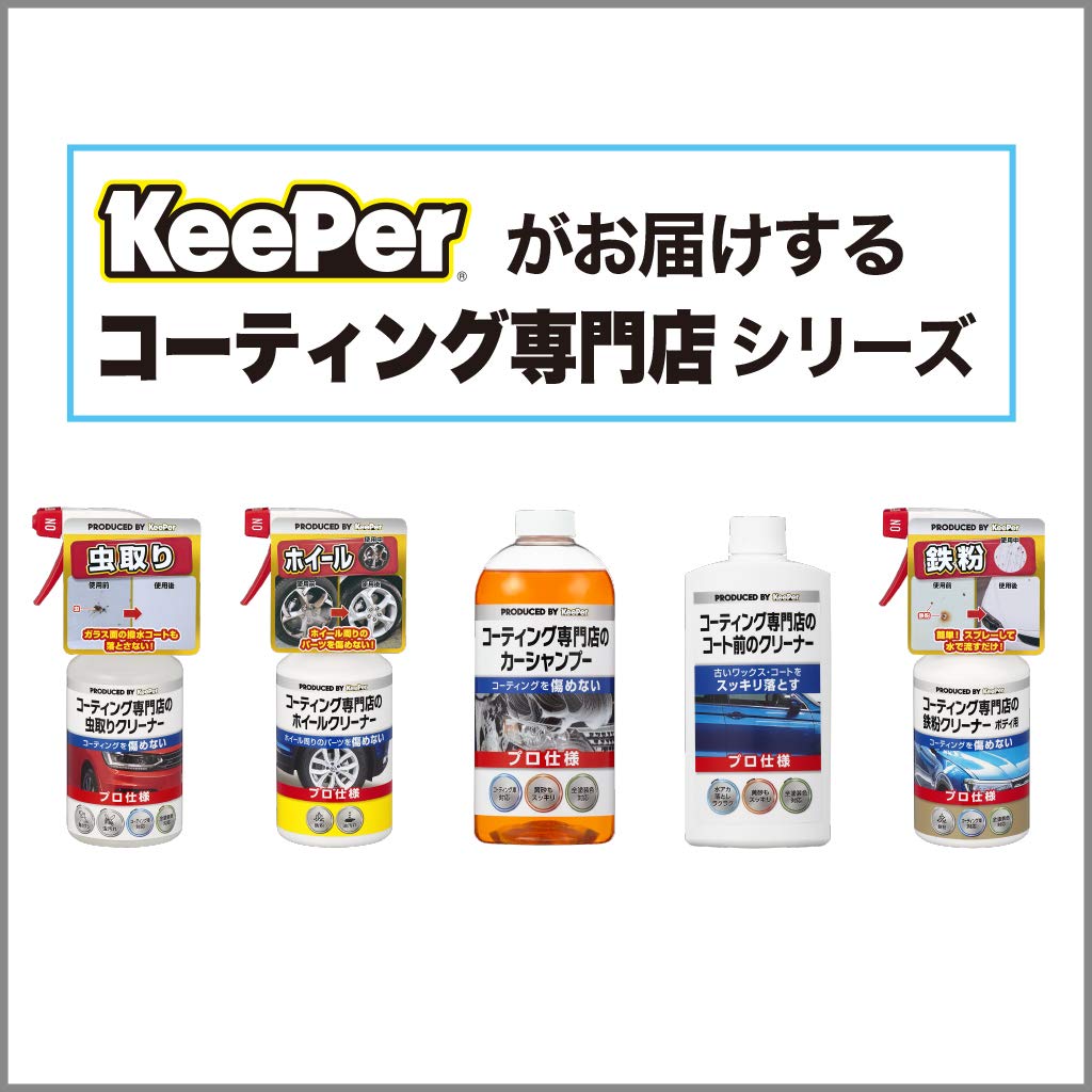 Keeper Giken Coating Specialist Iron Powder Cleaner for Car Iron Powder 300mL (KeePer Giken) Body, Remover, I-06
