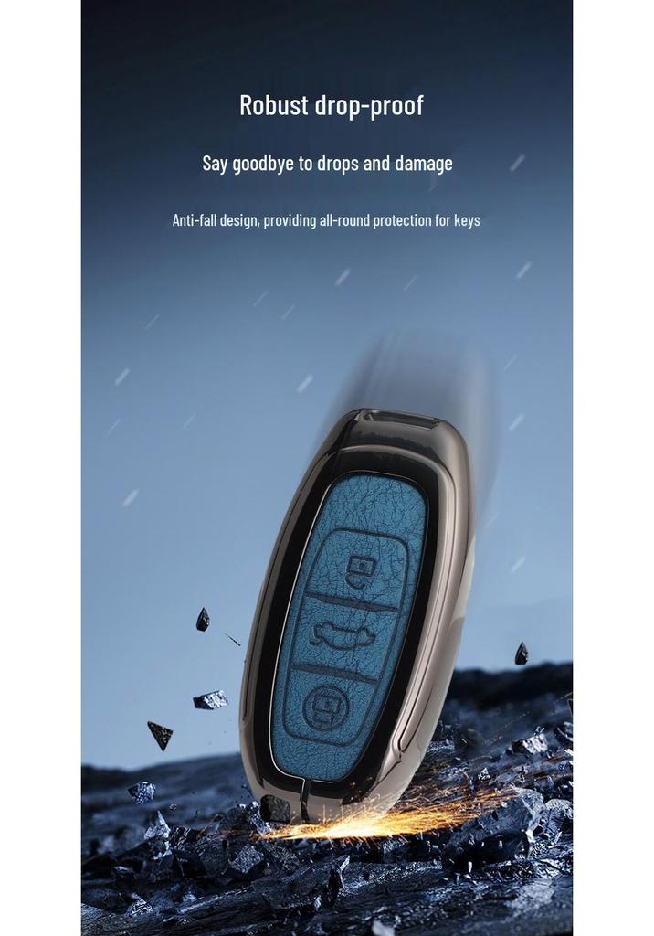 FAW Hongqi H7 Key Case: Premium Metal Shell, High-End Car Accessory, Hot Selling