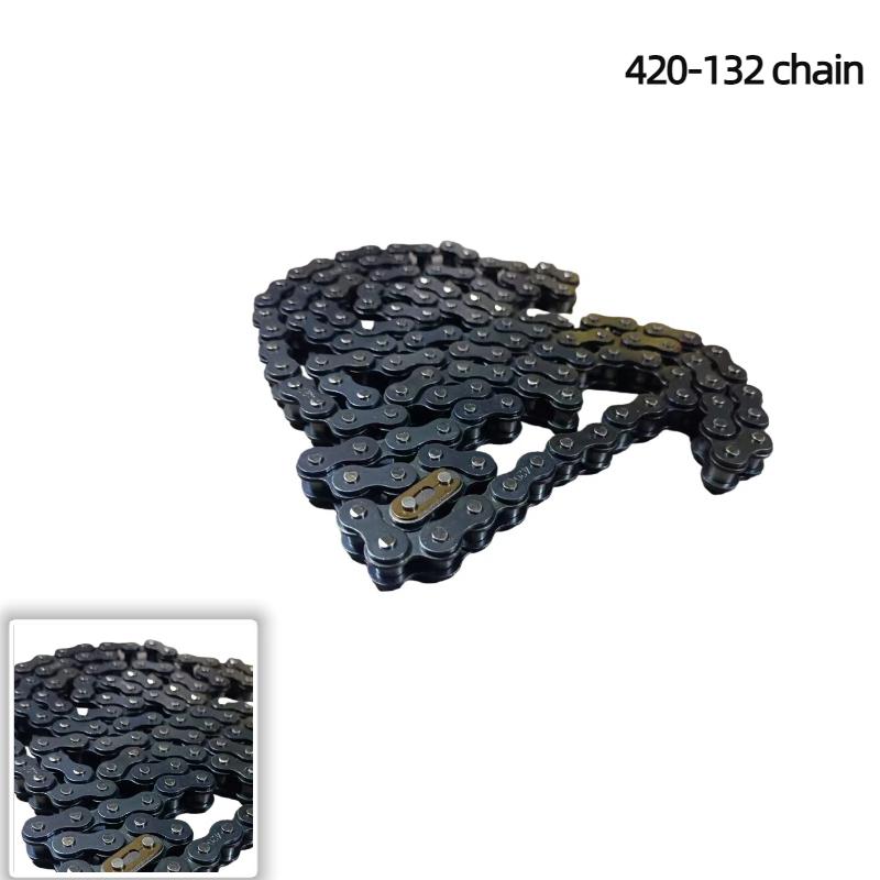 Motorcycle 420 Chains 82/88/96/104/108/110/132/140 Links Drive Chain Link For 50cc-150cc Pit Dirt Bike Scooter ATV Buggy Quad
