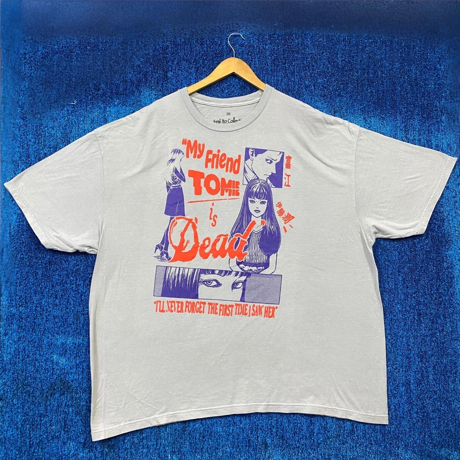 

Tomie is Dead Horror Manga Junji ito Collection Puffy Tee 3X M