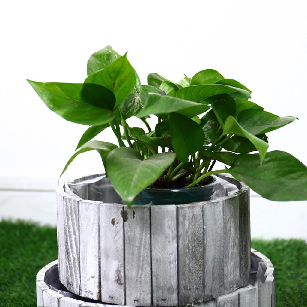 Elegant Wooden Flower Planter for Home and Garden Decor