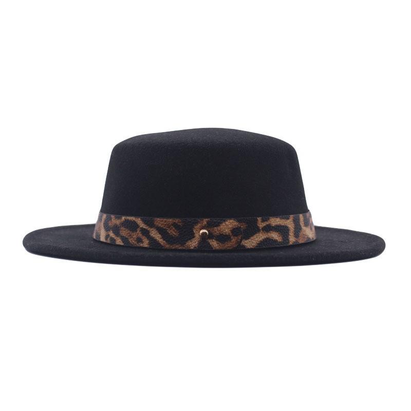 Autumn and winter European, American and western cowboy hats fashion woolen jazz hats men's and women's British fedora hats