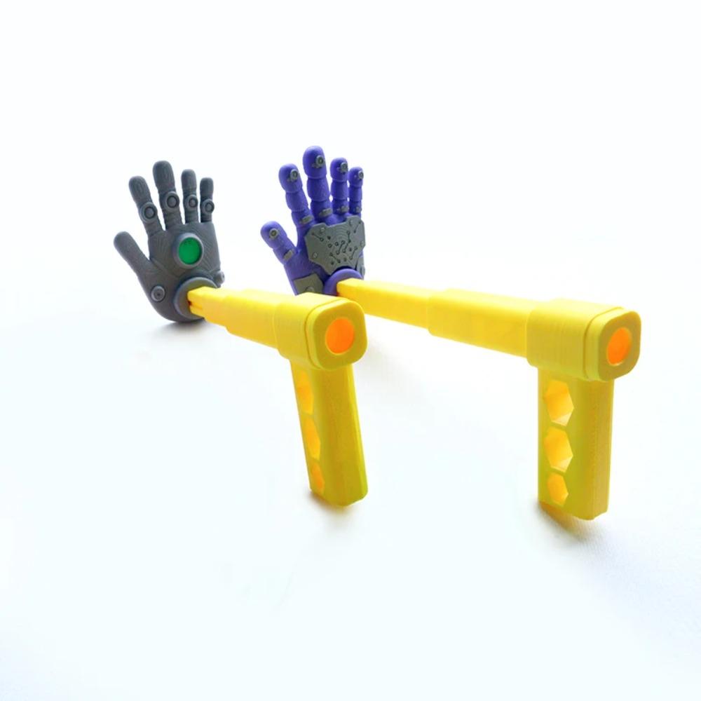 Retractable Palm Model Toy Telescoping Hand Prop Halloween Cosplay Party Decoration Collectible Gift