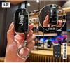 For Jeep Grand Cherokee WK2 KL Wrangler JK Commander Renegade Compass 2018 2022 Car Key Cover Case Protect Holder Shell Bag AKX1
