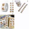 500PCS Multicolor Cartoon Capybara Sticker Accessories Kawaii Graffiti Decal Scrapbook Sticker