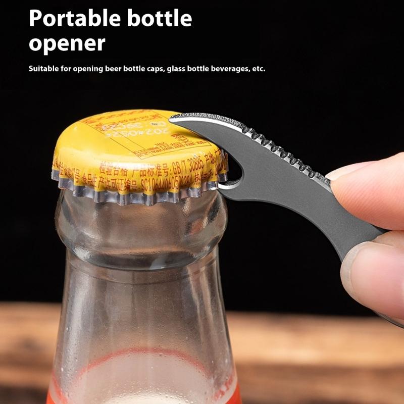 Stylish Miniature Pry Bar Bottle Opener Jewelry Tool For Practical Fashion Statements Necklace Charm Practical Use