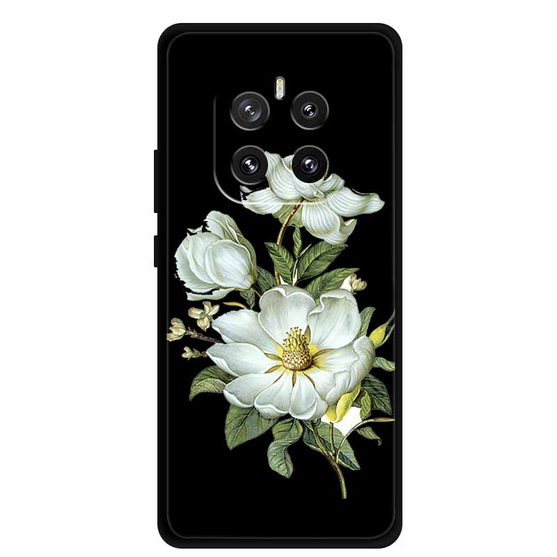 For Honor GT Pro 5G Phone Case Lovely Cartoon Cat Black Silicone Soft Back Cover For Honor GT Pro Case G T Pro Coque 6.78" Shell