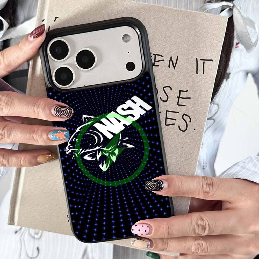 N-Nash Fishing Cool Magnetické nabíjecí pouzdro na telefon Pro IPhone 17 16 14 13 12 11 15 Pro Max Pro Magsafe Bezdrátové