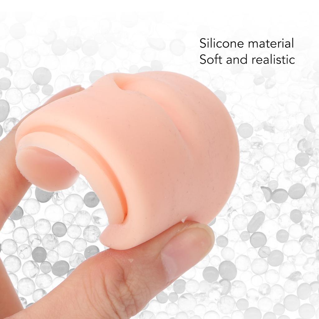 Silicone Belly Model 3D Piercing Practice Acupuncture Display Soft Belly Button Model for Teaching Belly Piercing Practice Model