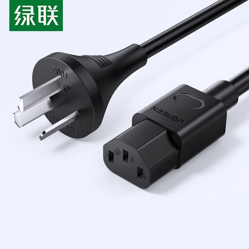 Кабель питания UGREEN IEC C13 для ПК и периферийных устройств