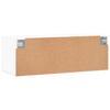 Wall Cabinet White 100 x 36.5 x 35 cm Engineered Wood