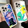 S-Splatoons Game Phone Case for iPhone 16 17 Air 16E 15 Pro Max 14 Plus 13 12 Mini Capa Soft Shell Silicone Funda